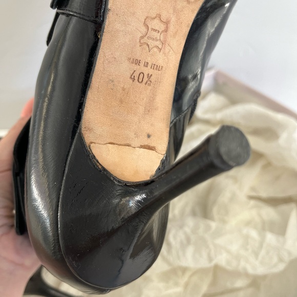 Auth JIMMY CHOO Patent Leather Boots - Picture 2 of 11